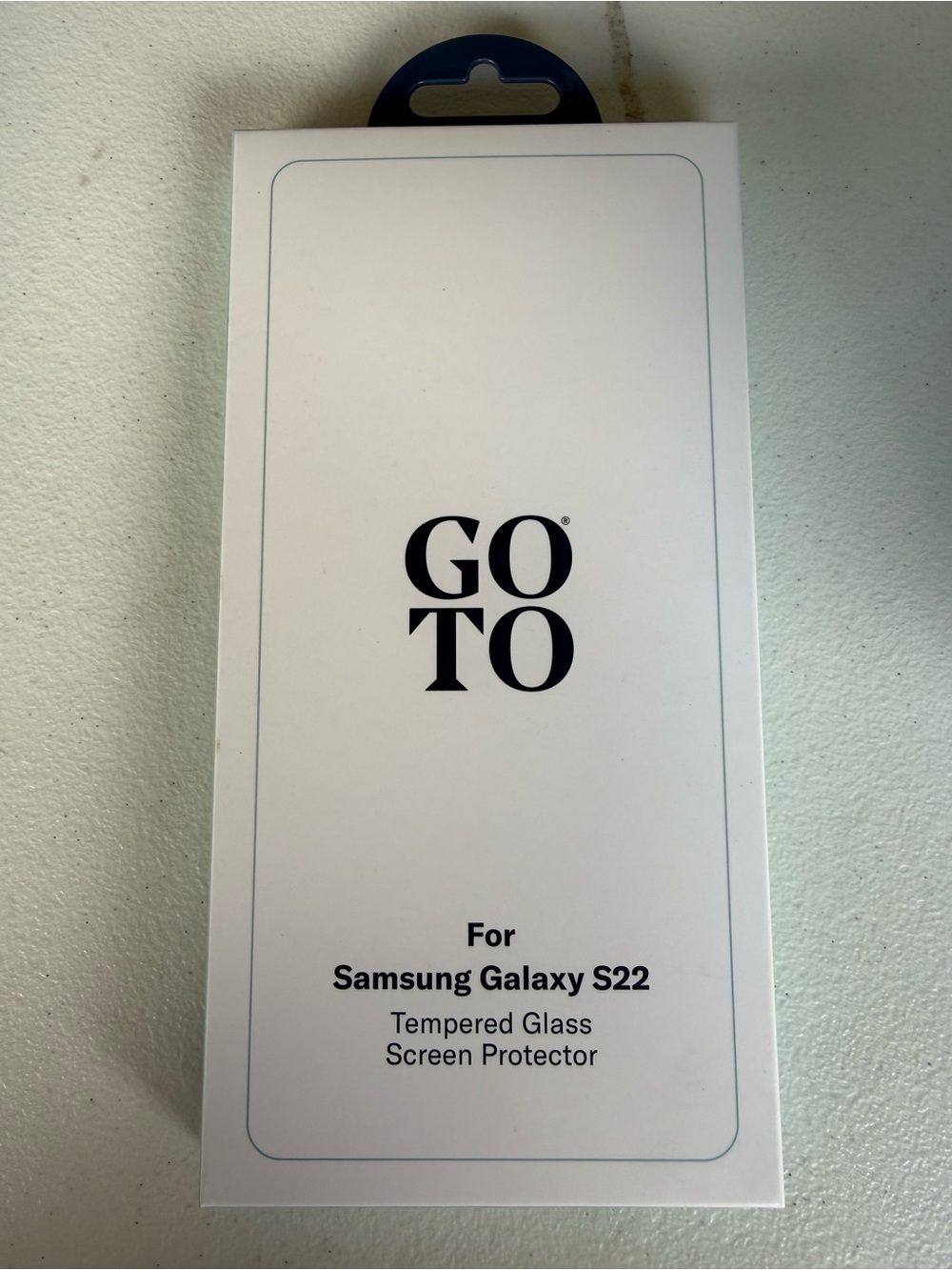 Go-To Tempered Glass Screen Protector for Samsung Galaxy S22 - White